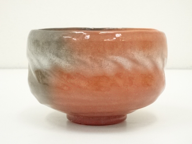 道具 ] - 道具 佐々木松楽造 赤楽茶碗（銘：和敬）（前大徳 須賀